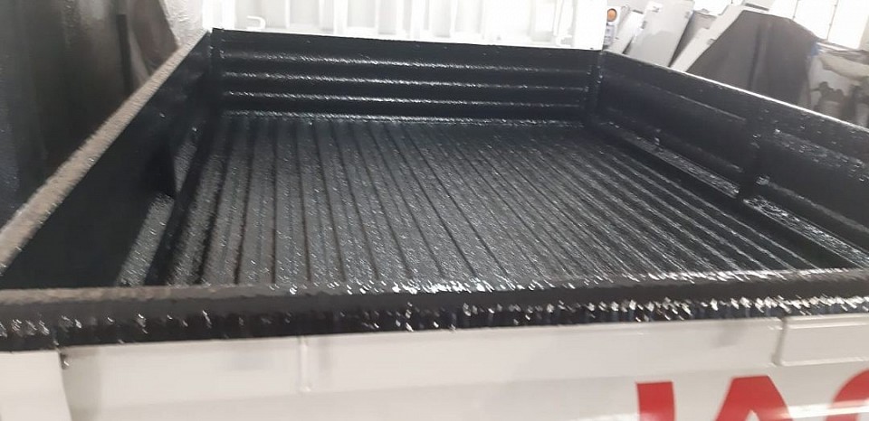 JAC rubberising