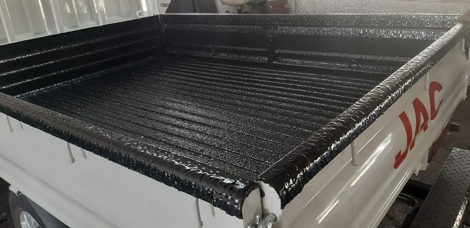 JAC truck rubberising