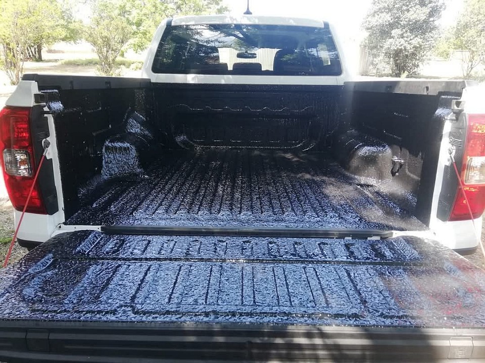 Bakkie rubberising