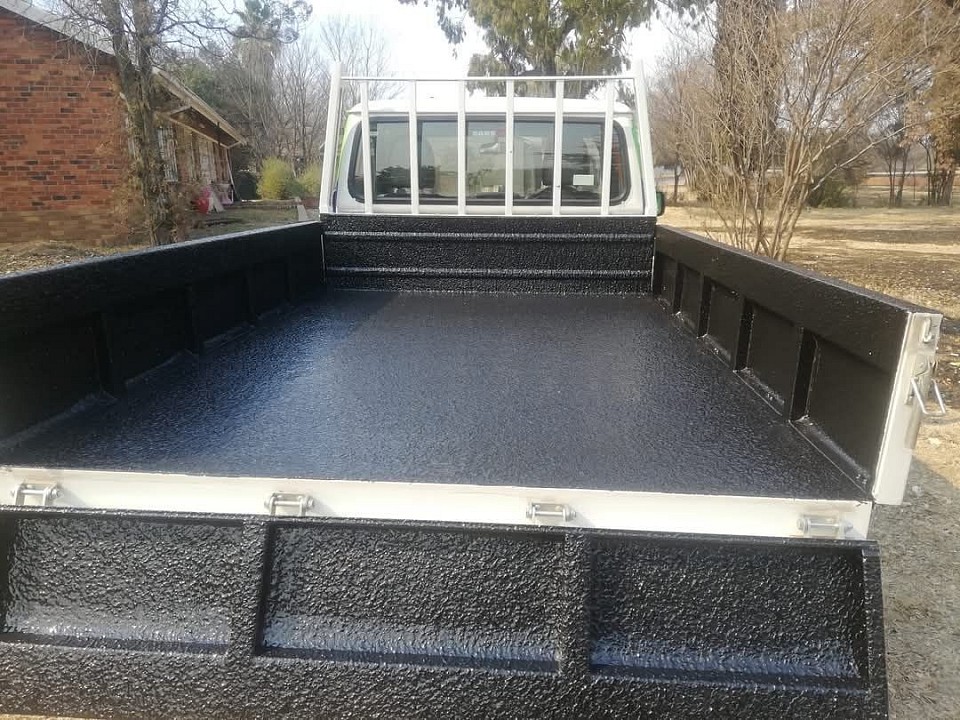 Truck rubberised